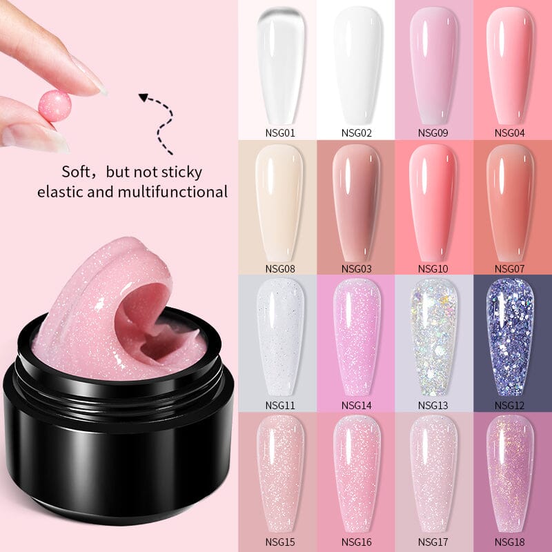 Non Stick Hand Extension Gel 15ml Gel Nail Polish BORN PRETTY