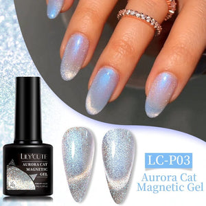 Aurora Cat Magnetic Nail Gel LC-P01 7ml Clearance LILYCUTE