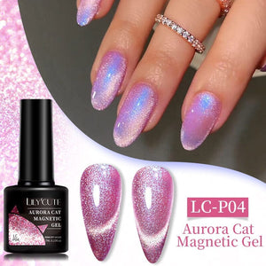 Aurora Cat Magnetic Nail Gel 7ml Gel Nail Polish LILYCUTE