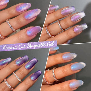 Aurora Cat Magnetic Nail Gel 7ml Gel Nail Polish LILYCUTE