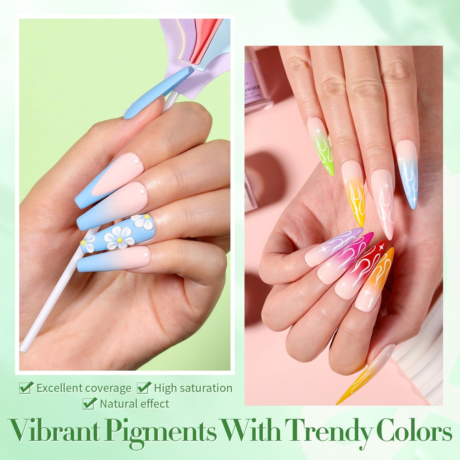 36 Colors Acrylic Nail Powder Set 10g Nail Powder BORN PRETTY