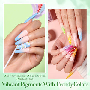 36 Colors Acrylic Nail Powder Set 10g Nail Powder BORN PRETTY