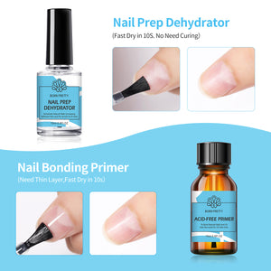 5 Bottles Functional Gel Nail Kit