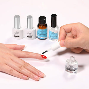5 Bottles Functional Gel Nail Kit Gel Nail Polish BORN PRETTY