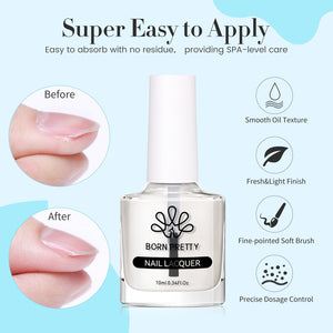 5 Bottles Functional Gel Nail Kit Gel Nail Polish BORN PRETTY