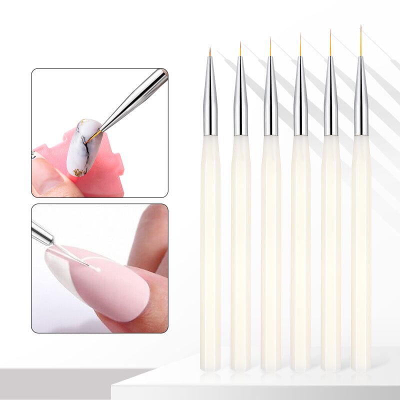Liner Nail Brush 5/7/9/11/13/15mm Tools & Accessories No Brand