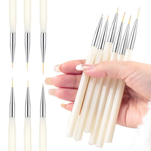 Liner Nail Brush 5/7/9/11/13/15mm Tools & Accessories No Brand