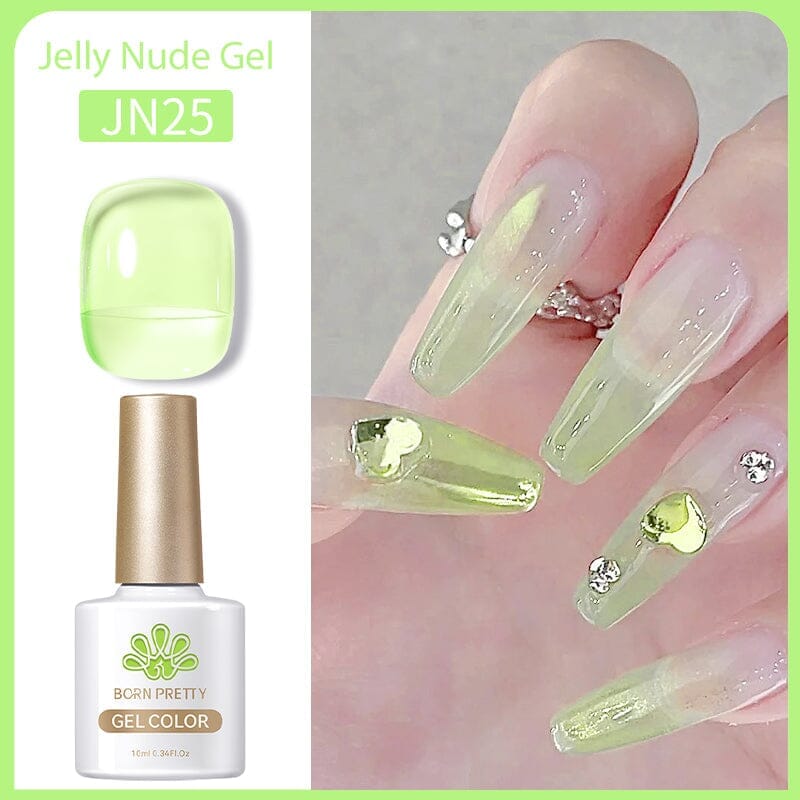 Jelly Nude Gel JN25 10ml Gel Nail Polish BORN PRETTY