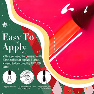 Christmas Series Color Gel Nail Polish 10ml Gel Nail Polish BORN PRETTY