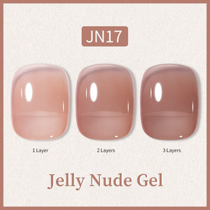 Jelly Gel JN17 10ml Gel Nail Polish BORN PRETTY