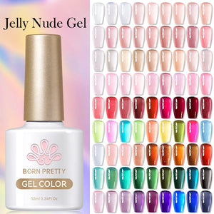 Jelly Nude Gel 10ml Gel Nail Polish BORN PRETTY