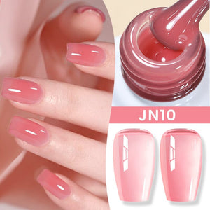 Jelly Nude Gel Polish 10ml (JN01-JN50) Gel Nail Polish BORN PRETTY JN10