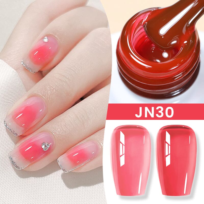 Jelly Nude Gel Polish 10ml (JN01-JN50) Gel Nail Polish BORN PRETTY JN30