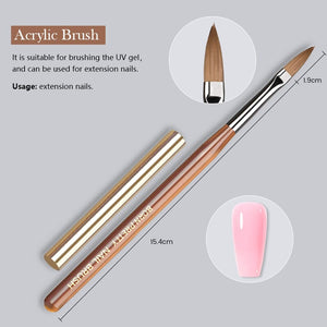 Acrylic UV Nail Brush Tools & Accessories BORN PRETTY Acrylic Brush
