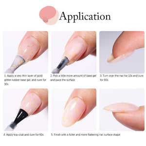 Auroras Rubber Base Gel 7ml Gel Nail Polish UR SUGAR