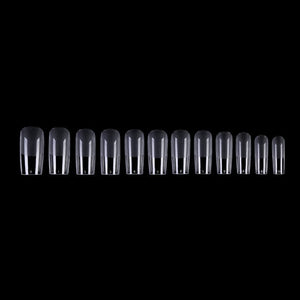 120pcs Square Semi-frosted False Nail Tips Nail Tips No Brand