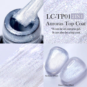 Auroras Top Coat LC-TP01 7ml Base & Top Coat LILYCUTE