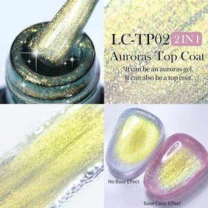 Auroras Top Coat LC-TP02 7ml Base & Top Coat LILYCUTE