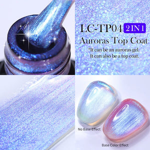 Auroras Top Coat LC-TP04 7ml Base & Top Coat LILYCUTE