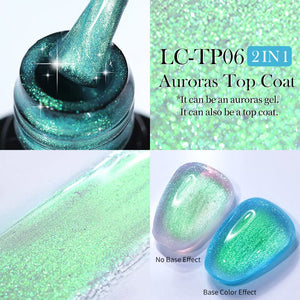 Auroras Top Coat LC-TP06 7ml Base & Top Coat LILYCUTE