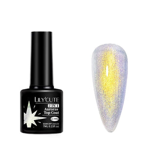 Auroras Top Coat LC-TP02 7ml Base & Top Coat LILYCUTE