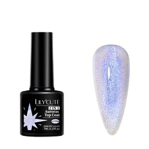 Auroras Top Coat LC-TP04 7ml Base & Top Coat LILYCUTE