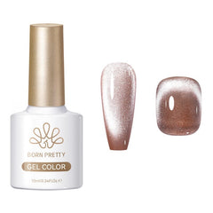 Crystal Cat Magnetic Gel MY323 Sea Blue 10ml Gel Nail Polish BORN PRETTY