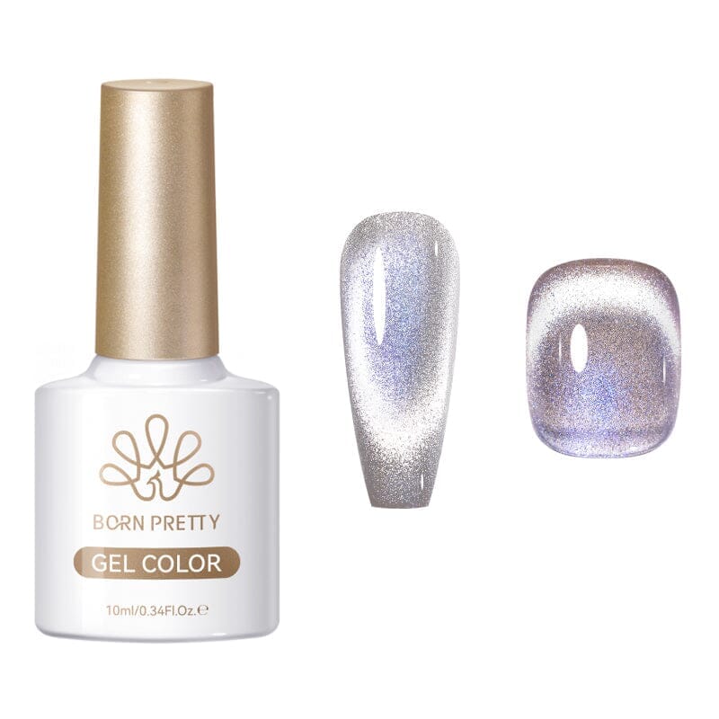 Crystal Cat Magnetic Gel Sea Blue Series 10ml Gel Nail Polish BORN PRETTY MY324