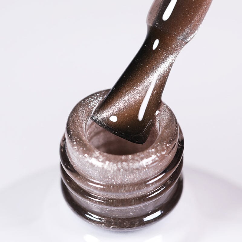 Crystal Cat Magnetic Gel MY322 Sea Blue 10ml Gel Nail Polish BORN PRETTY