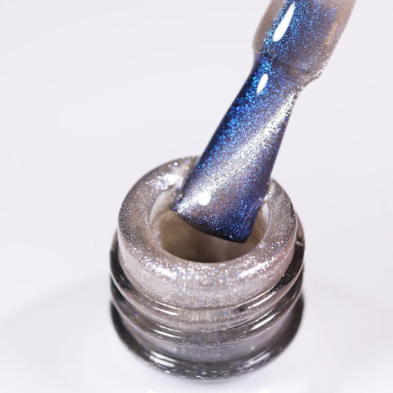 Crystal Cat Magnetic Gel MY324 Sea Blue 10ml Gel Nail Polish BORN PRETTY
