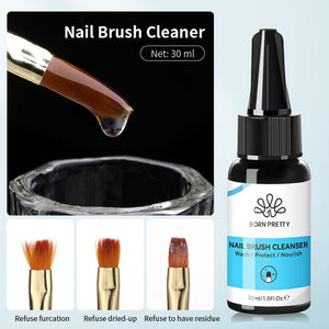 Nail Brush Cleanser 30ml Tools & Accessories BORN PRETTY