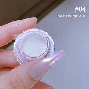 Pearly Mirror Effect Chrome Nail Powder Nail Powder BORN PRETTY 04