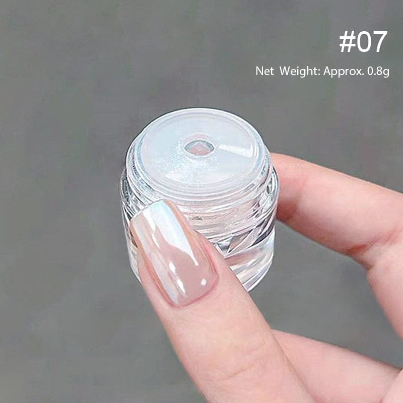 Pearly Mirror Effect Chrome Nail Powder Nail Powder BORN PRETTY 07