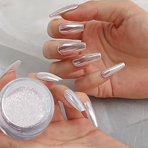 Pearly Mirror Effect Chrome Nail Powder Nail Powder BORN PRETTY