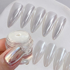 Pearly Mirror Effect Chrome Nail Powder Nail Powder BORN PRETTY