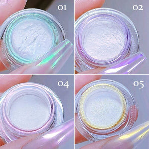 Pearly Mirror Effect Chrome Nail Powder #07 Nail Powder BORN PRETTY