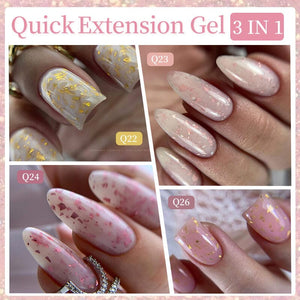 3 In 1 Quick Extension Nail Gel 7ml Extension Nail Gel LILYCUTE