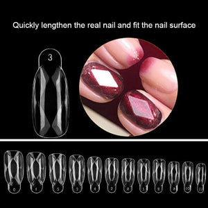 60pcs #05 Extension Gel Mold Tips Nail Tips No Brand