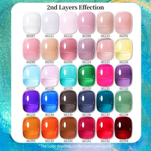 Jelly Nude Gel 15ml Gel Nail Polish BORN PRETTY