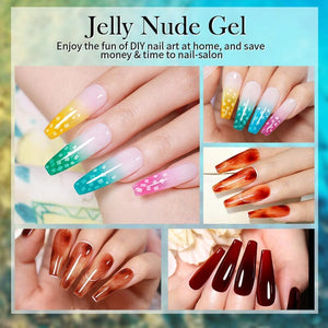 Jelly Nude Gel 15ml Gel Nail Polish BORN PRETTY
