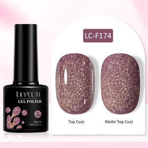 Color Gel Polish 7ml Gel Nail Polish LILYCUTE LC-F174