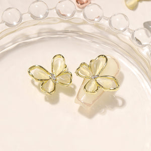 Butterfly Opal Alloy Nail Decoration 02