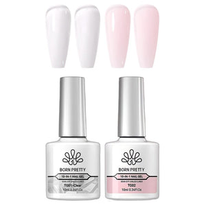 10 in 1 Nail Gel 10ml Gel Nail Polish BORN PRETTY TG01 & TG02