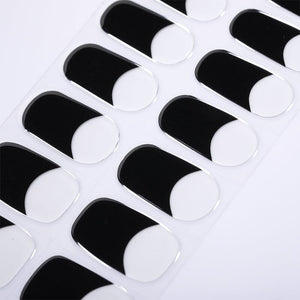 20 Tips Semi-Cured Gel Nail Strips N017 Clearance Harunouta