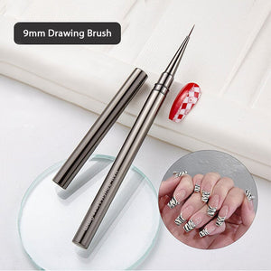 Drawing Liner Brush Metal Handle Cover Tools & Accessories No Brand