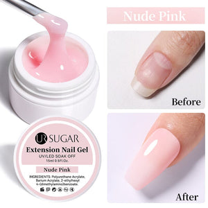Extension Nail Gel 15ml Extension Nail Gel UR SUGAR Nude Pink