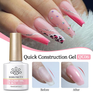 5 IN 1 Builder Gel QC06 10ml Gel Nail Polish BORN PRETTY