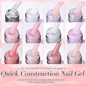 5 in 1 Builder Gel Quick Construction Gel 10ml Gel Nail Polish BORN PRETTY