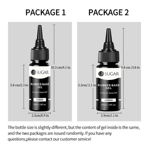 Rubber Base Gel URB079 30ml Base & Top Coat UR SUGAR