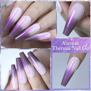 Auroras Thermal Nail Gel 7ml Gel Nail Polish LILYCUTE